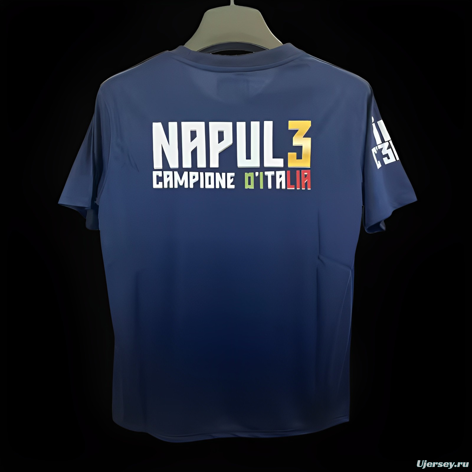 23/23 Napoli Napul 3 Campione D'Italia Navy Jersey