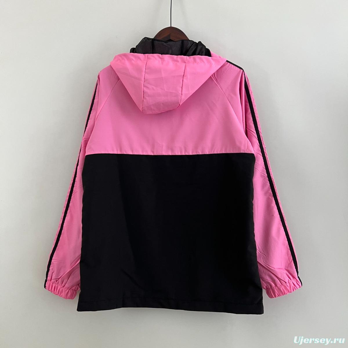 23/24 Inter Miami Black Pink Windbreaker