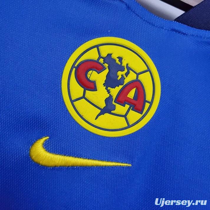 Retro 01/02 Club America Away Blue Jersey