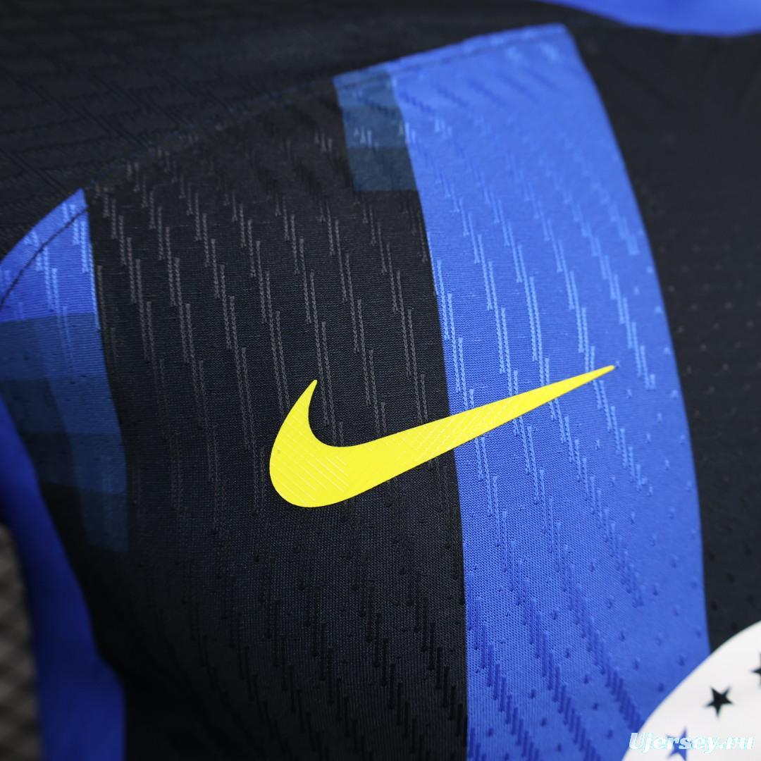 Player Version Retro 23/24 Inter Milan x Transformers Home Special Jersey
