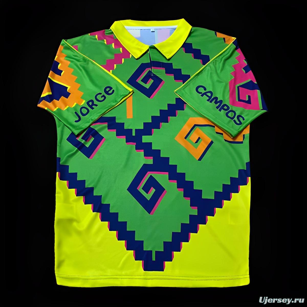 Retro 1995 Mexico Goalkeeper Jersey