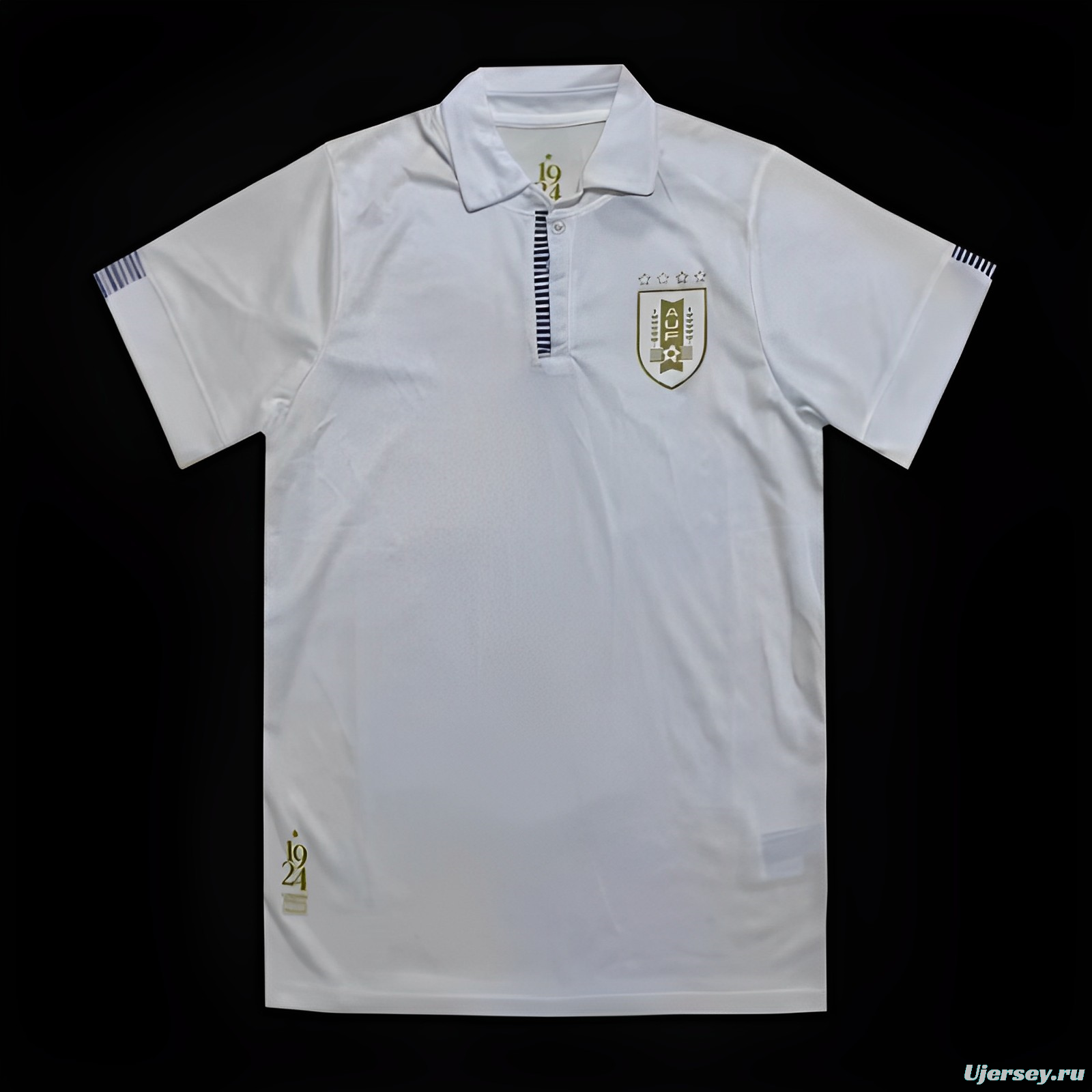 2024 Uruguay Away White Jersey