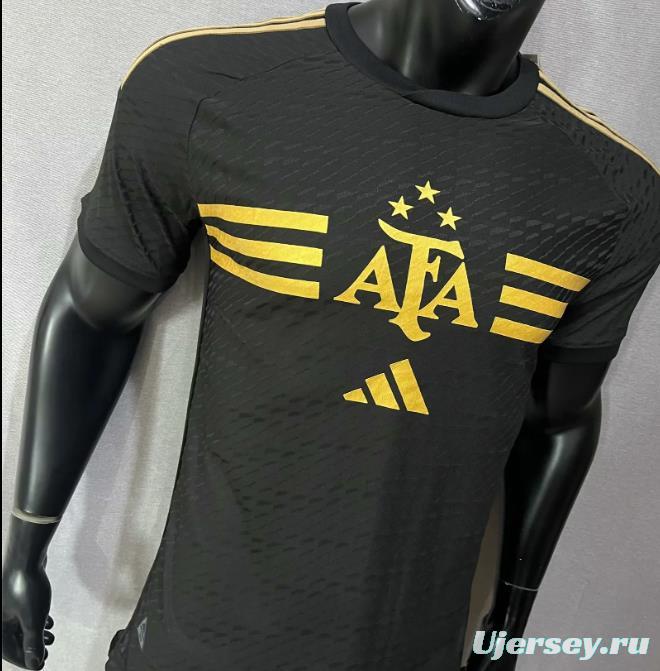 Player Version 2024 Argentina Black Pre-Match Special Jersey