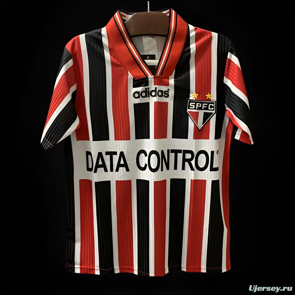 Retro 96/97 Sao Paulo Away Red Jersey