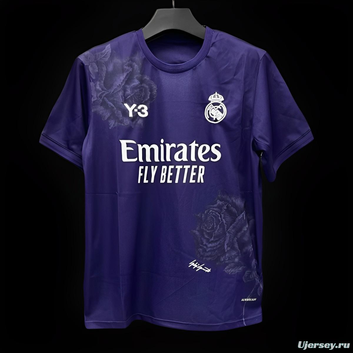 24/25 Real Madrid x Yamamoto Purple Jersey
