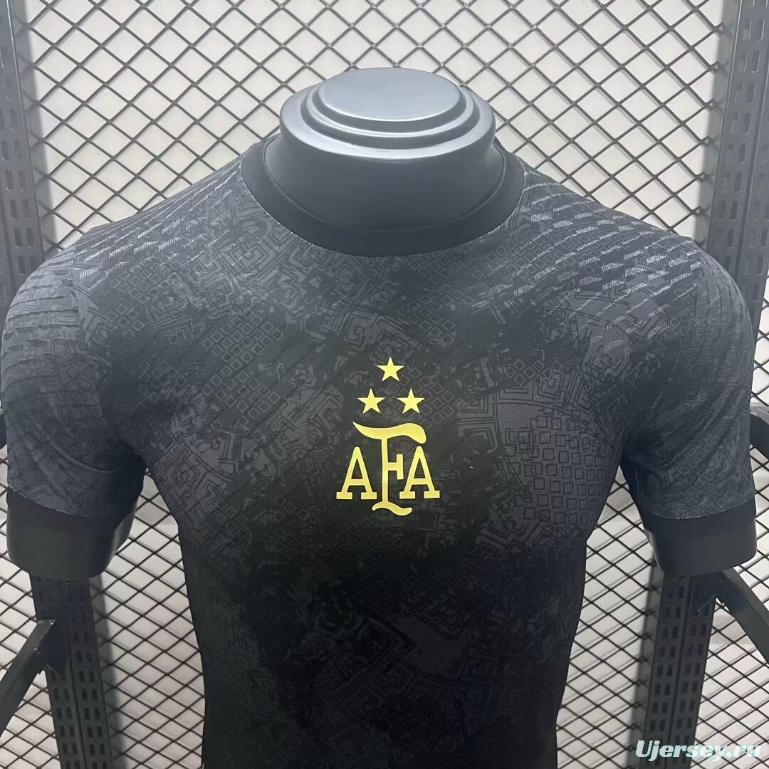 3 Stars 2023 Argentina Black Training Jersey