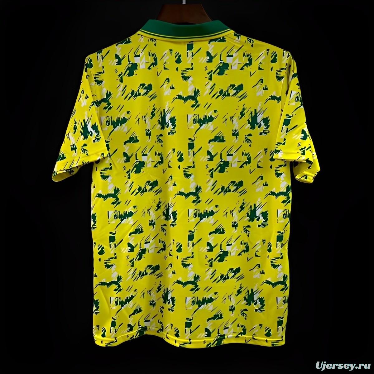 Retro 92/94 Norwich City Home Jersey