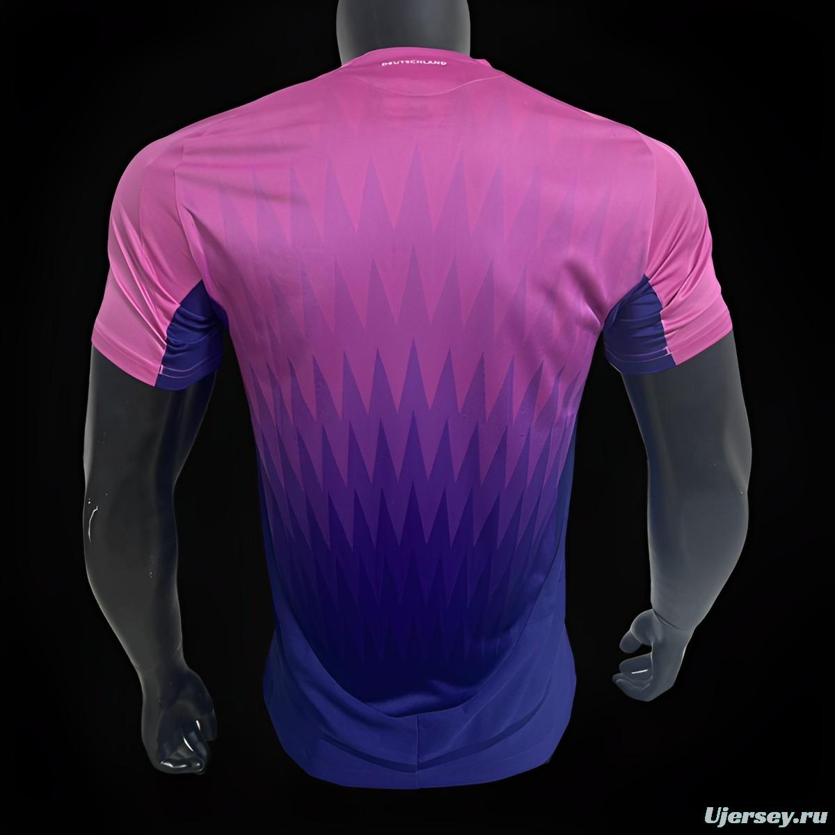 Player Version 2024 Germany Away Purple Jersey