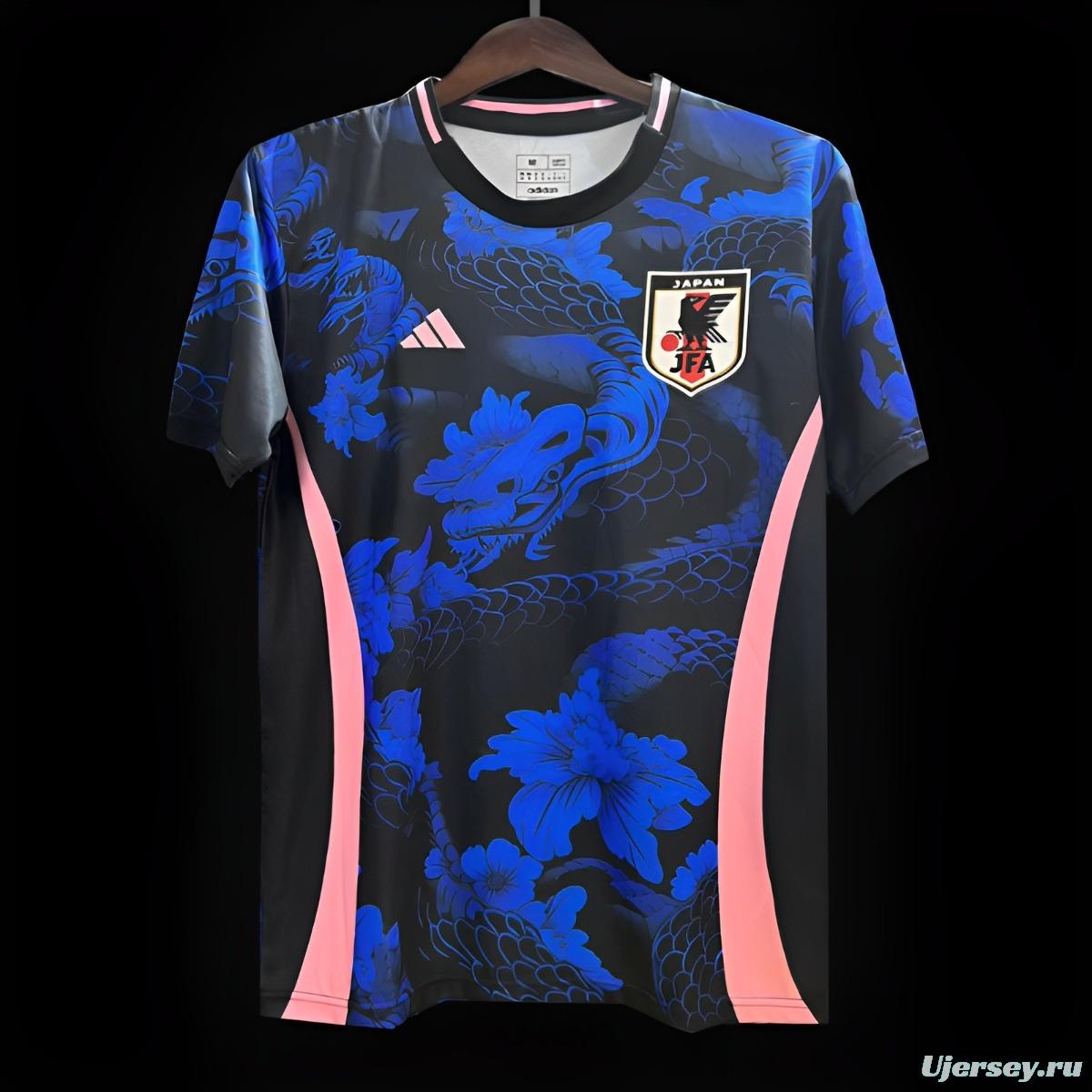 2024 Japan Black/Blue Dragon Concept Jersey