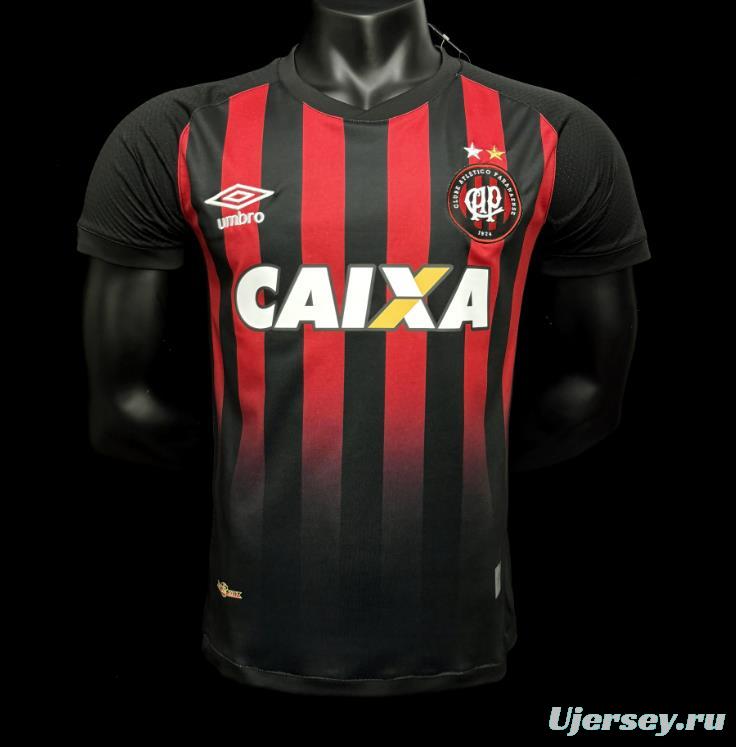 Retro 17/18 Athletico Paranaense Home Jersey