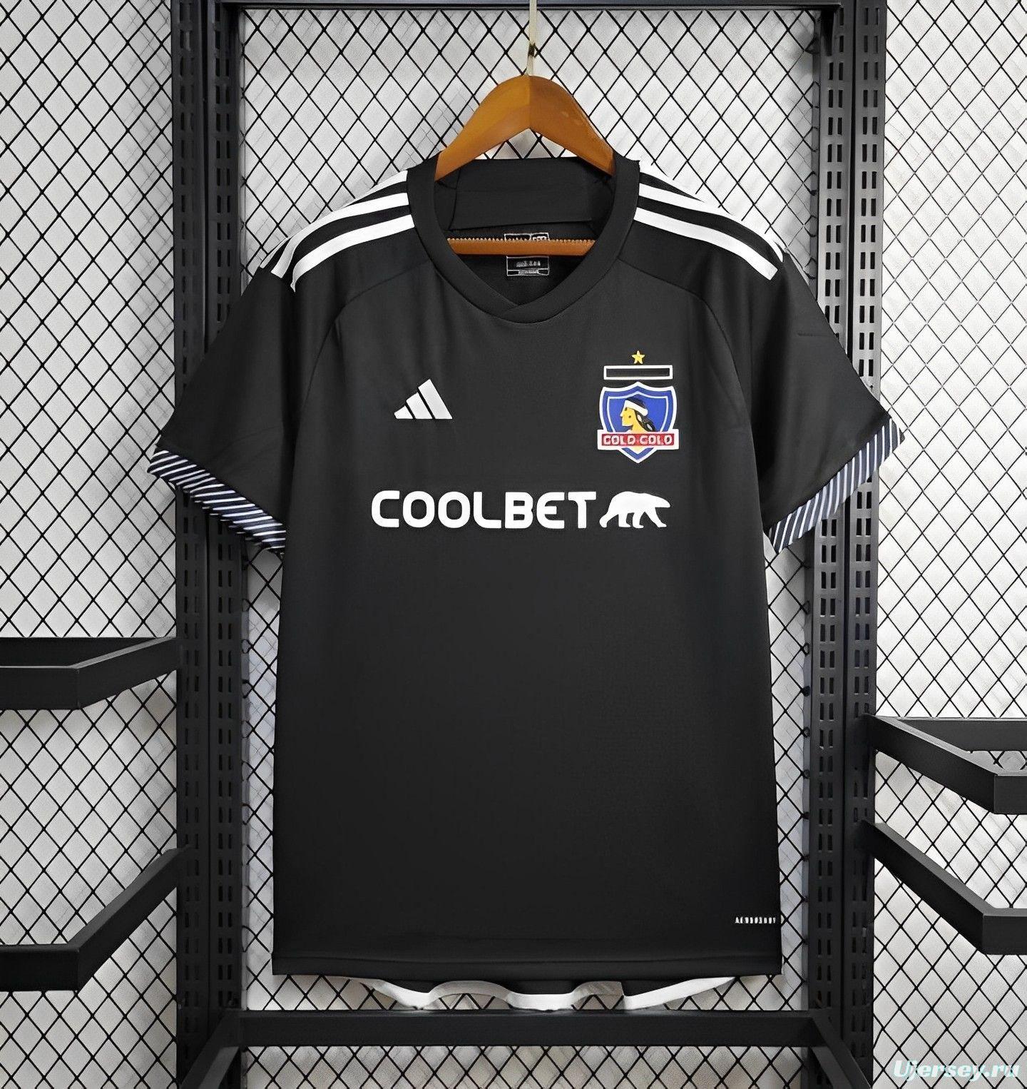 24/25 Colo Colo Away Black Jersey