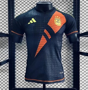 Player Version 2024 Argentina Black Goalkeeper Jersey