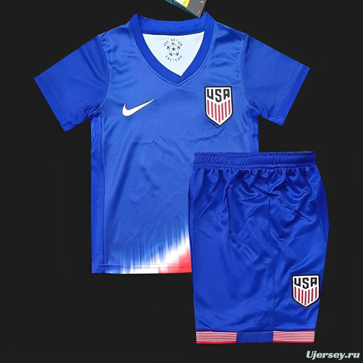 2024 Kids USA Away Jersey