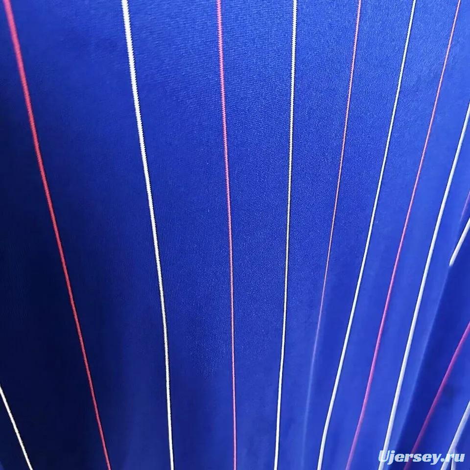 Retro 1982 France Home Long Sleeve Jersey