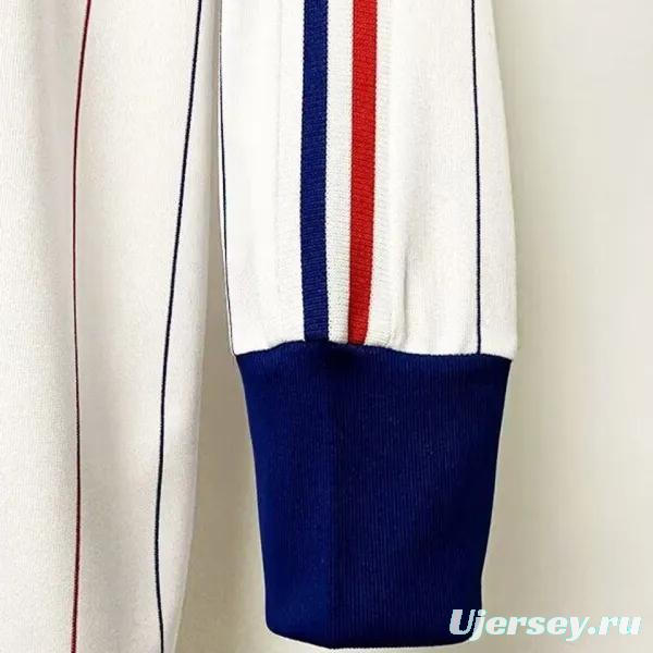 Retro 1982 France Away Long Sleeve Jersey