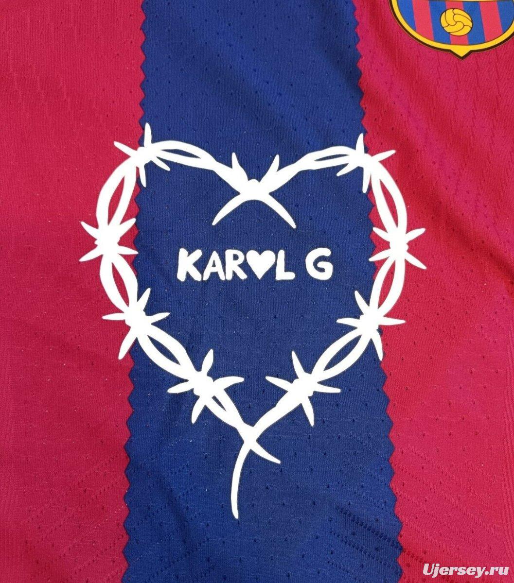 23/24 Barcelona x KAROL G 23/24 Home Jersey