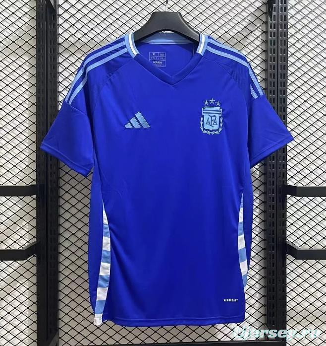 2024 Argentina Away Blue Jersey