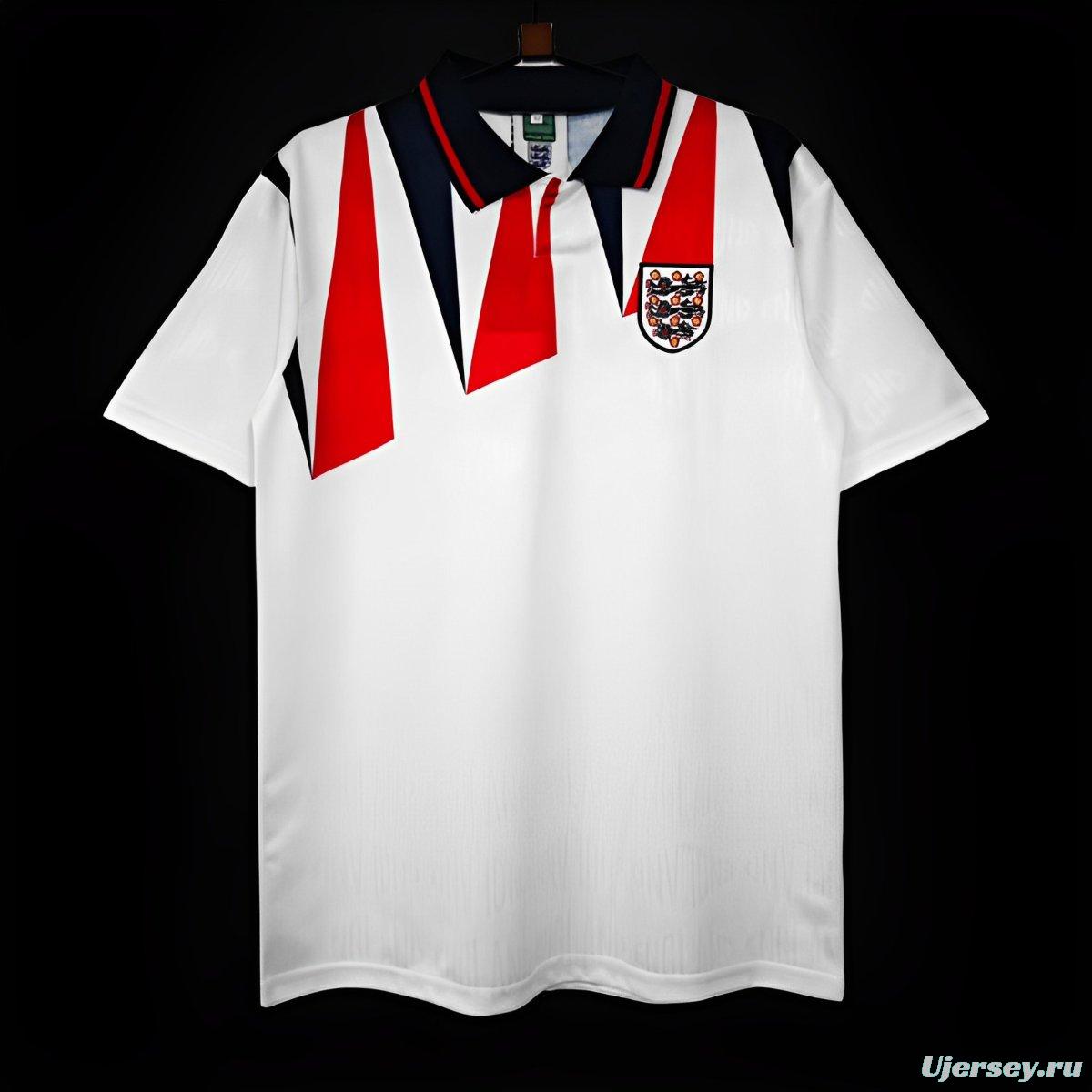 Retro 1992 England Home Jersey