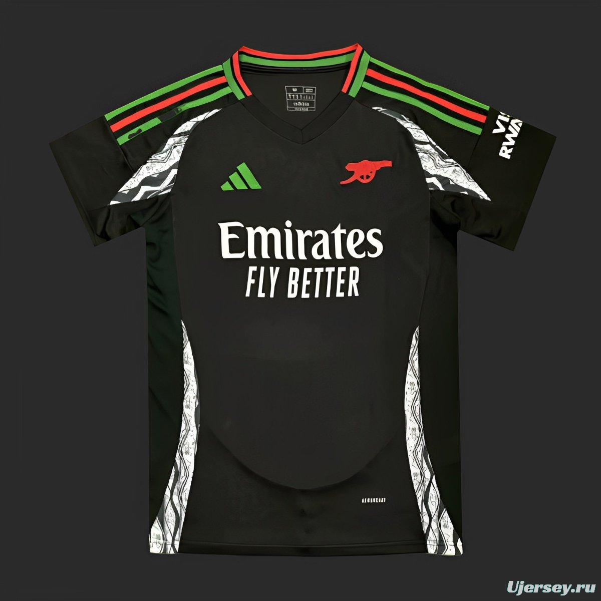 24/25 Arsenal Away Black Jersey