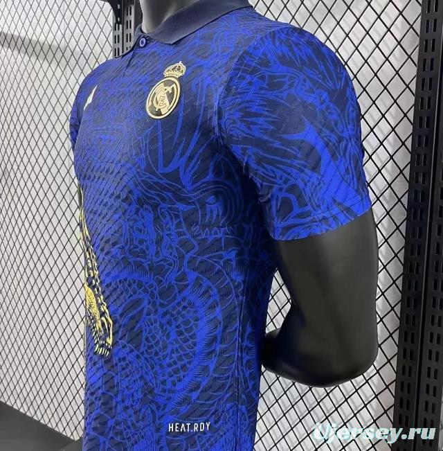 Player Version 24/25 Real Madrid Yellow Dragon Jersey