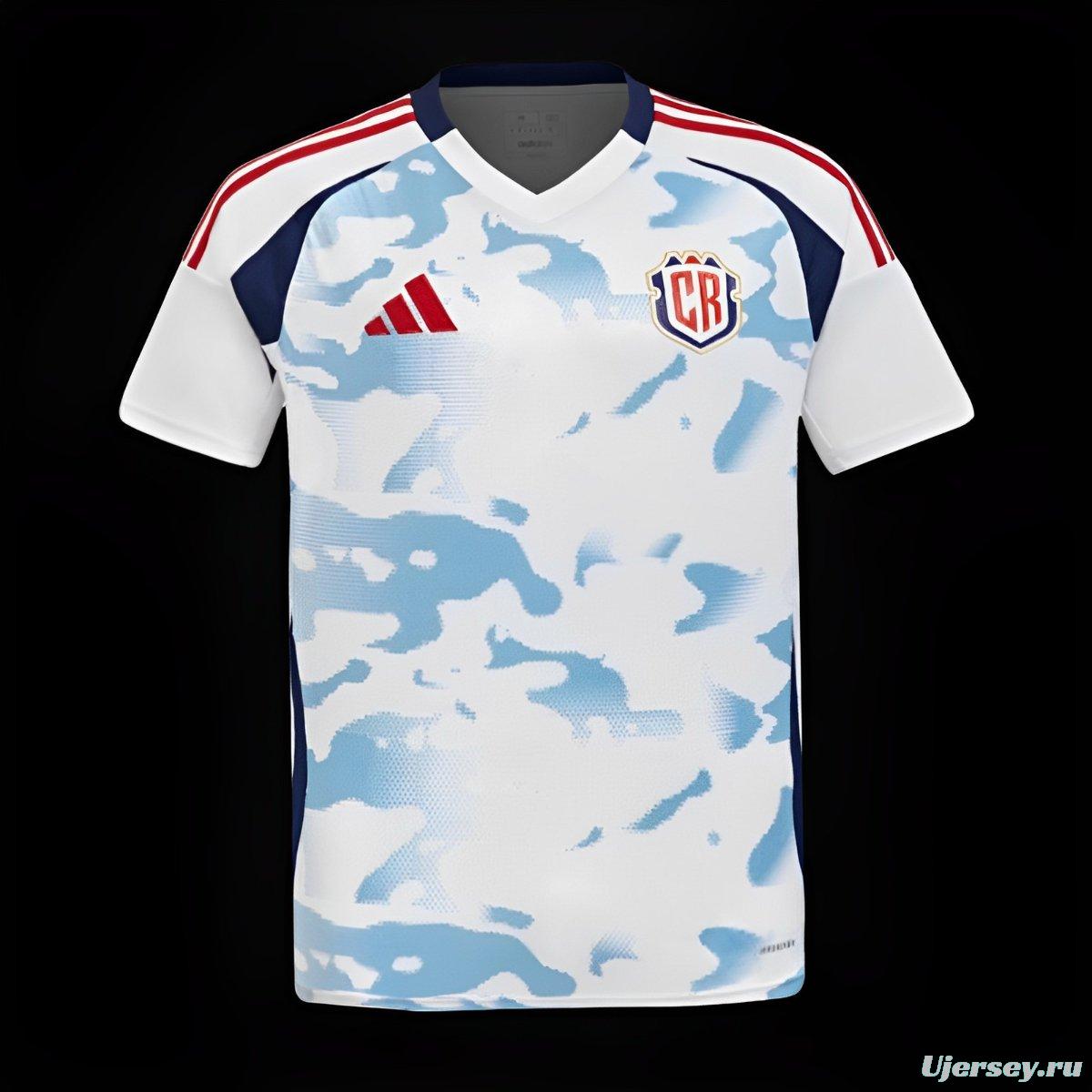 2024 Costa Rica Away White Jersey