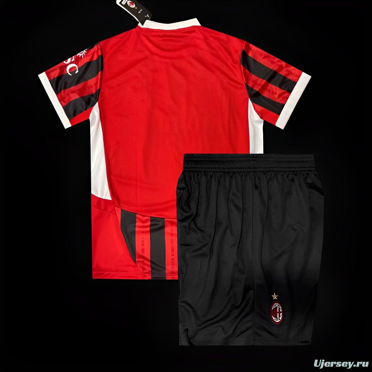 24/25 Kids AC Milan Home Jersey