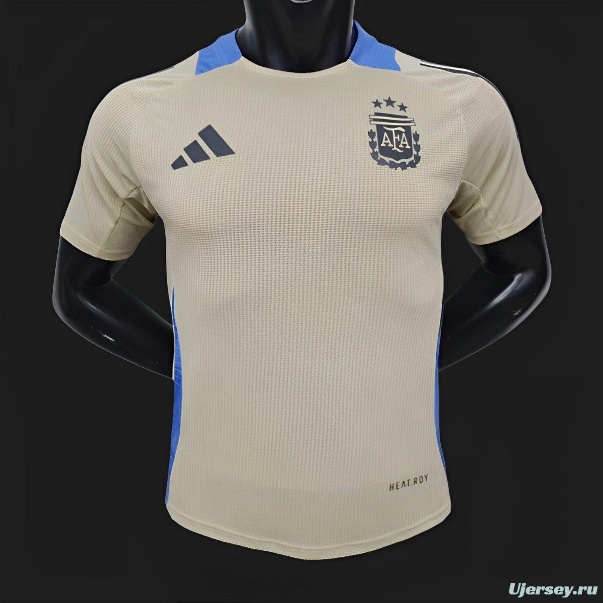 Player Version 2024 Argentina Brown Special Jersey