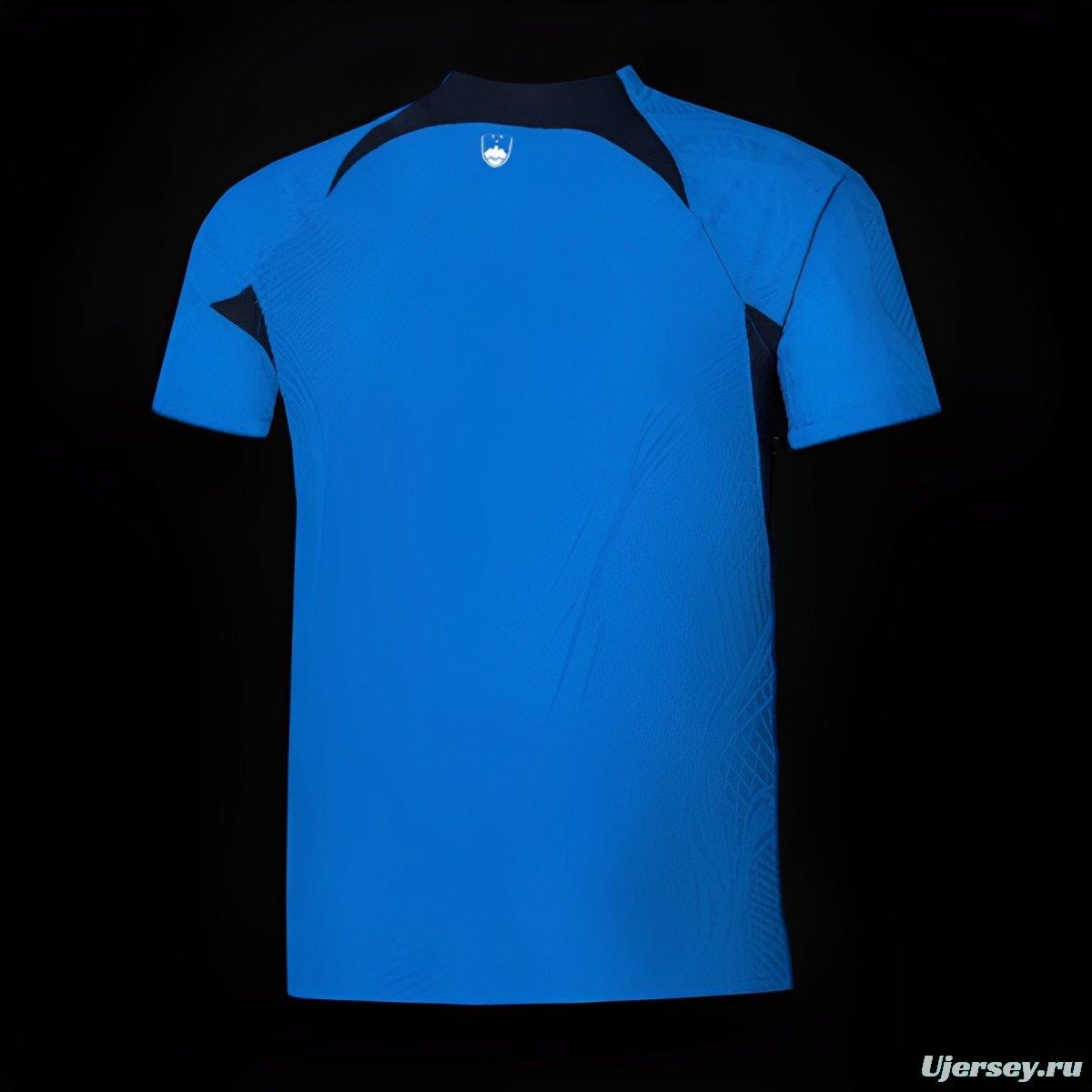 2024 Slovenia Away Blue Jersey