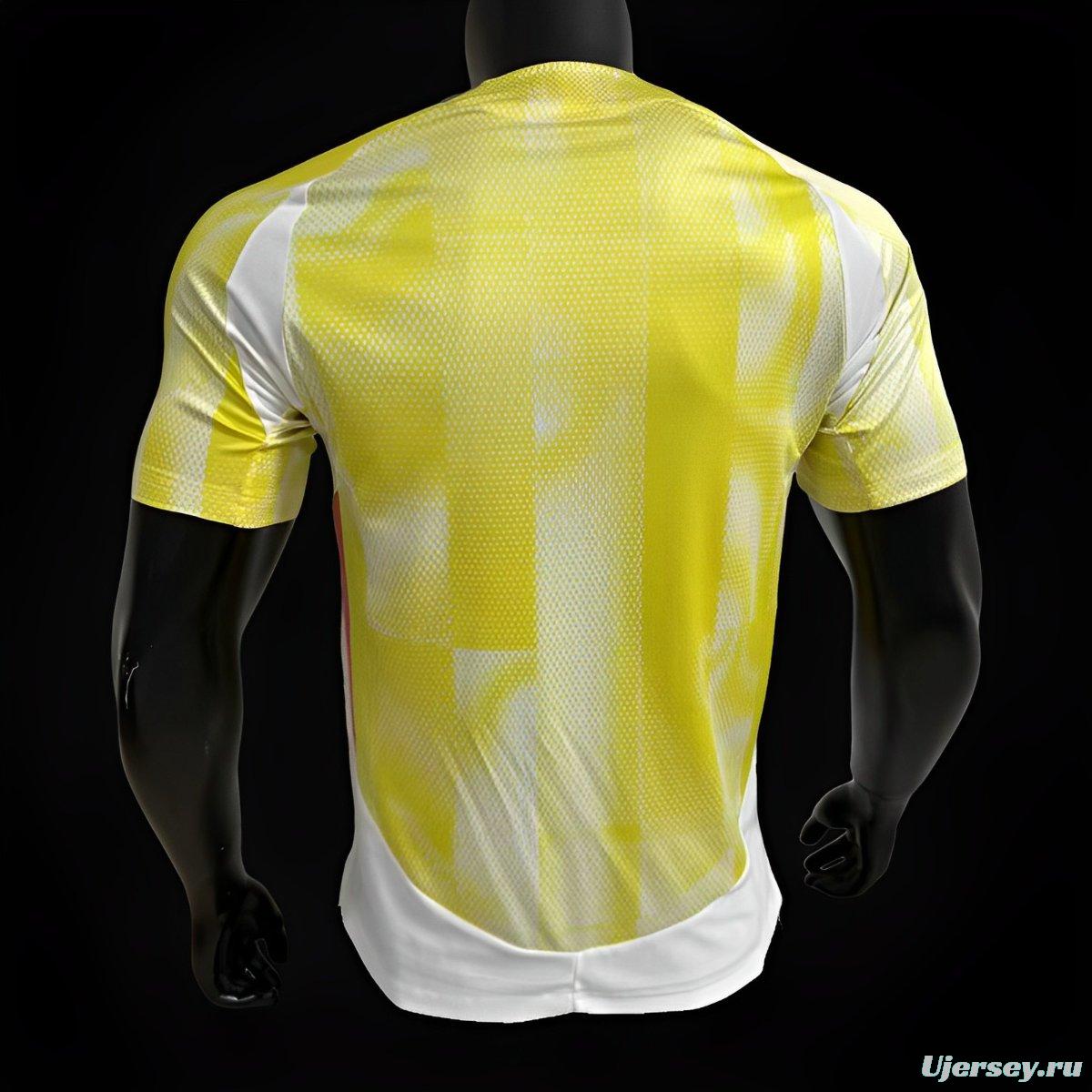 Player Version 24/25 Juventus Away Yellow Jersey