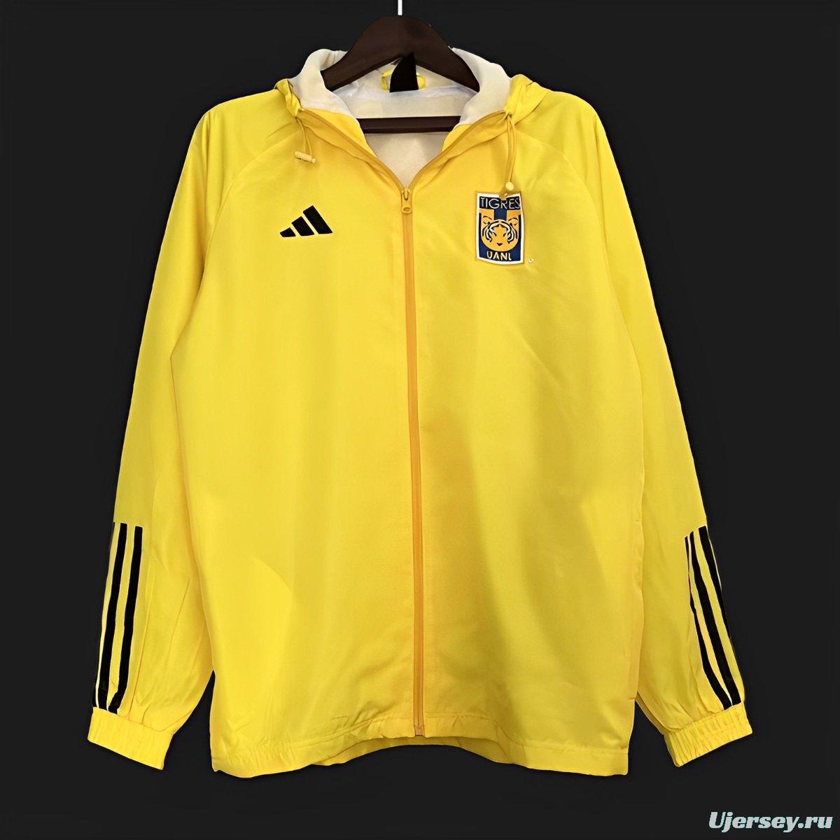 24/25 Tigres UANL Yellow Windbreaker