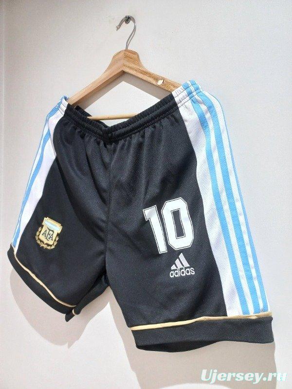 Retro 1998 Argentina Home Shorts