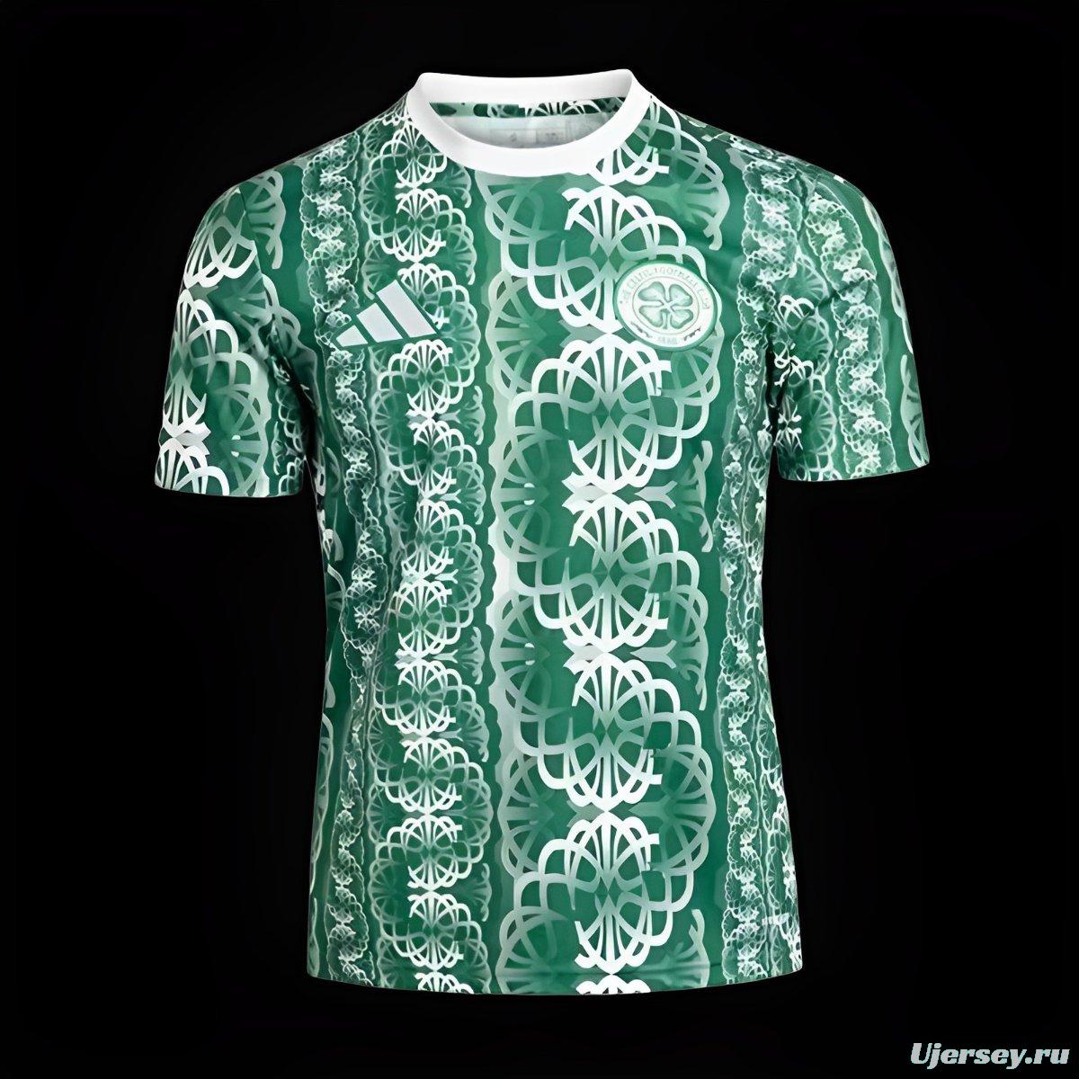 24/25 Celtic Green Pre-Match Jersey