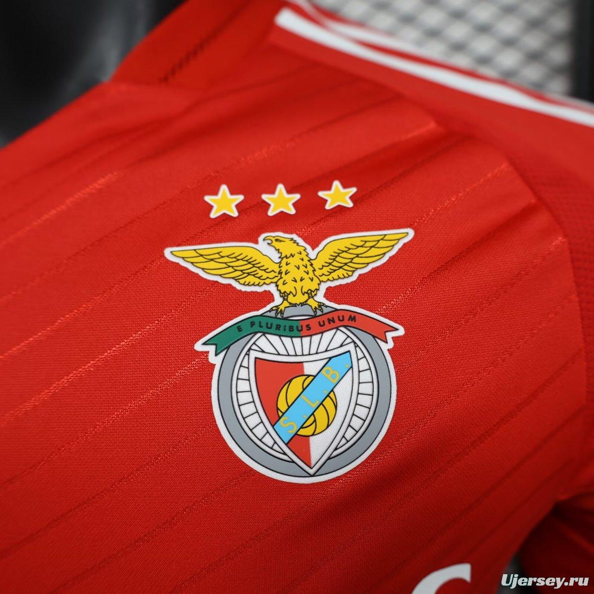 Player Version 24/25 Benfica Home Jersey