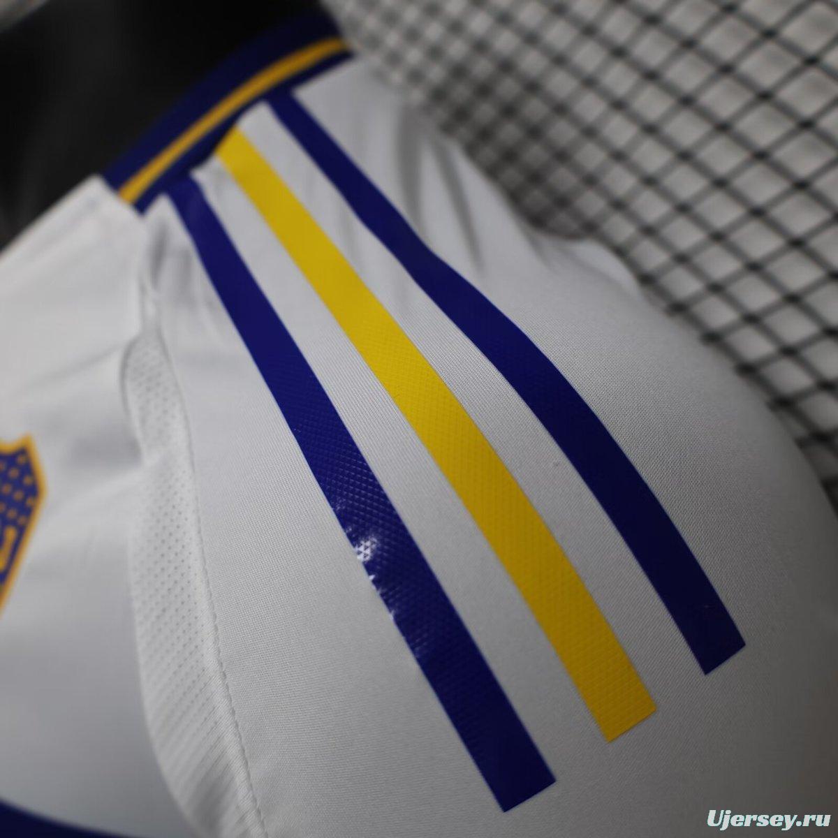 Player Version 24/25 Boca Juniors Away White Jersey