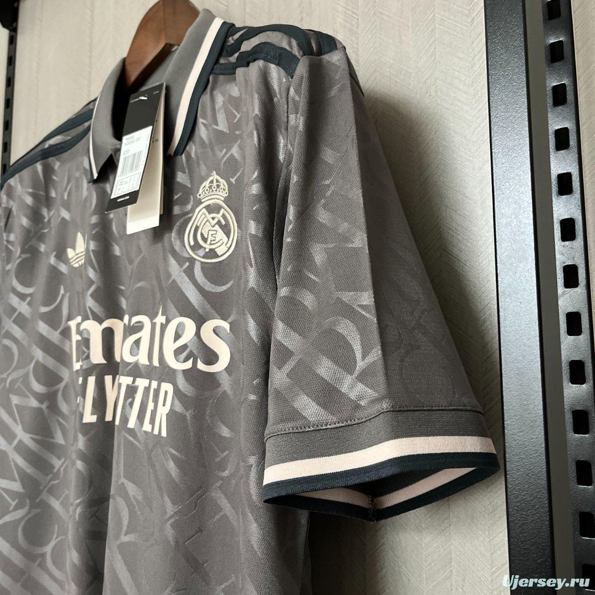 24/25 Real Madrid Third Black Jersey