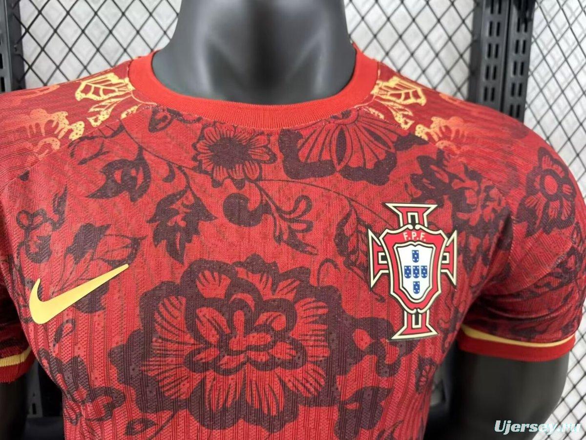 Player Version 2024 Portugal Red Special Jersey