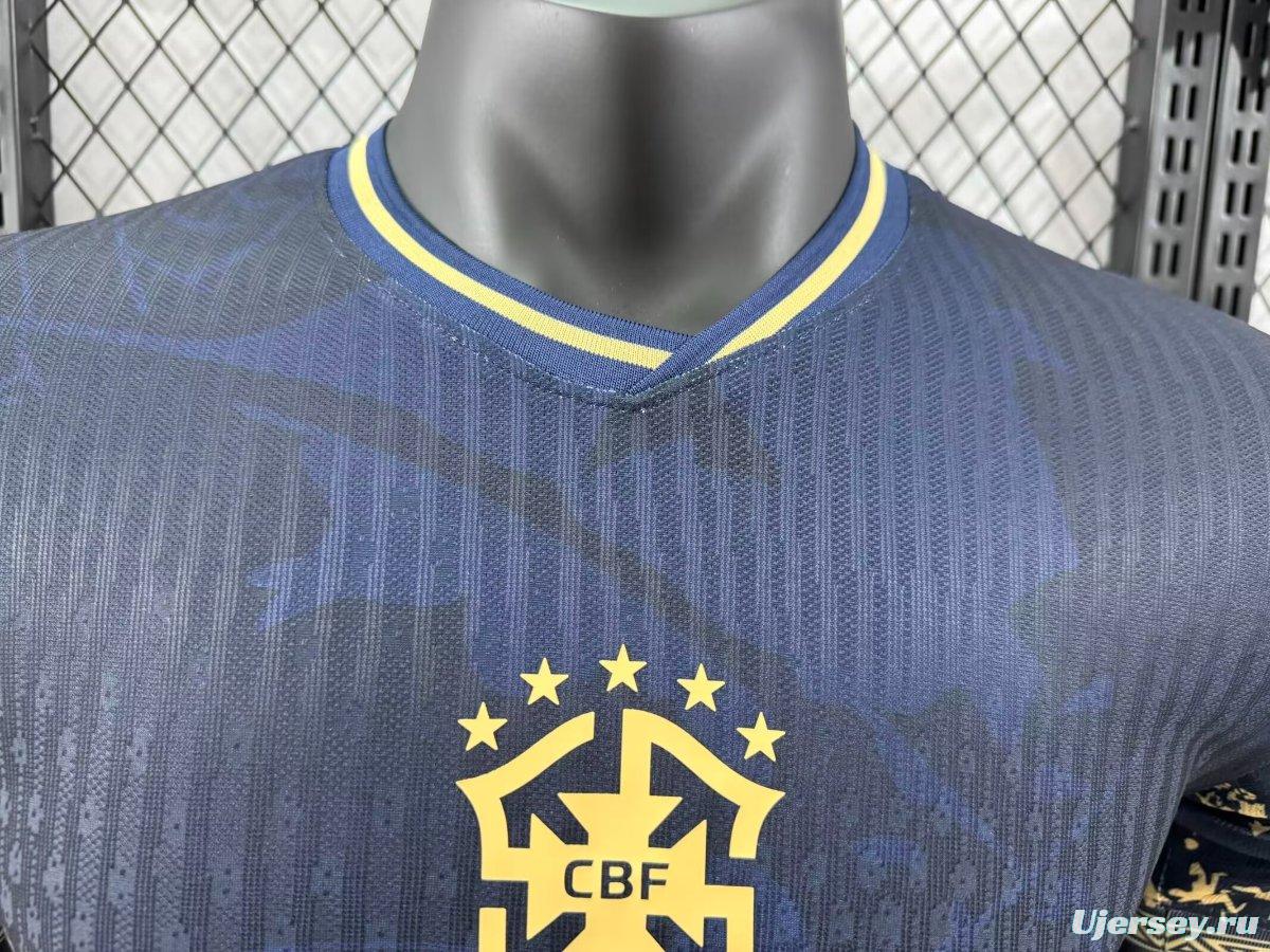 Player Version 2024 Brazil Navy Special Jersey