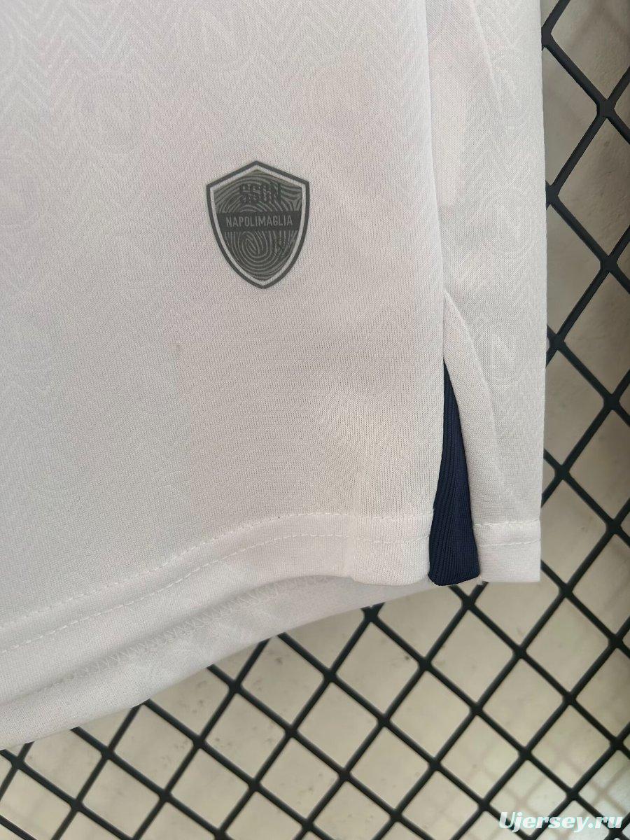 24/25 SS Napoli Away White Jersey