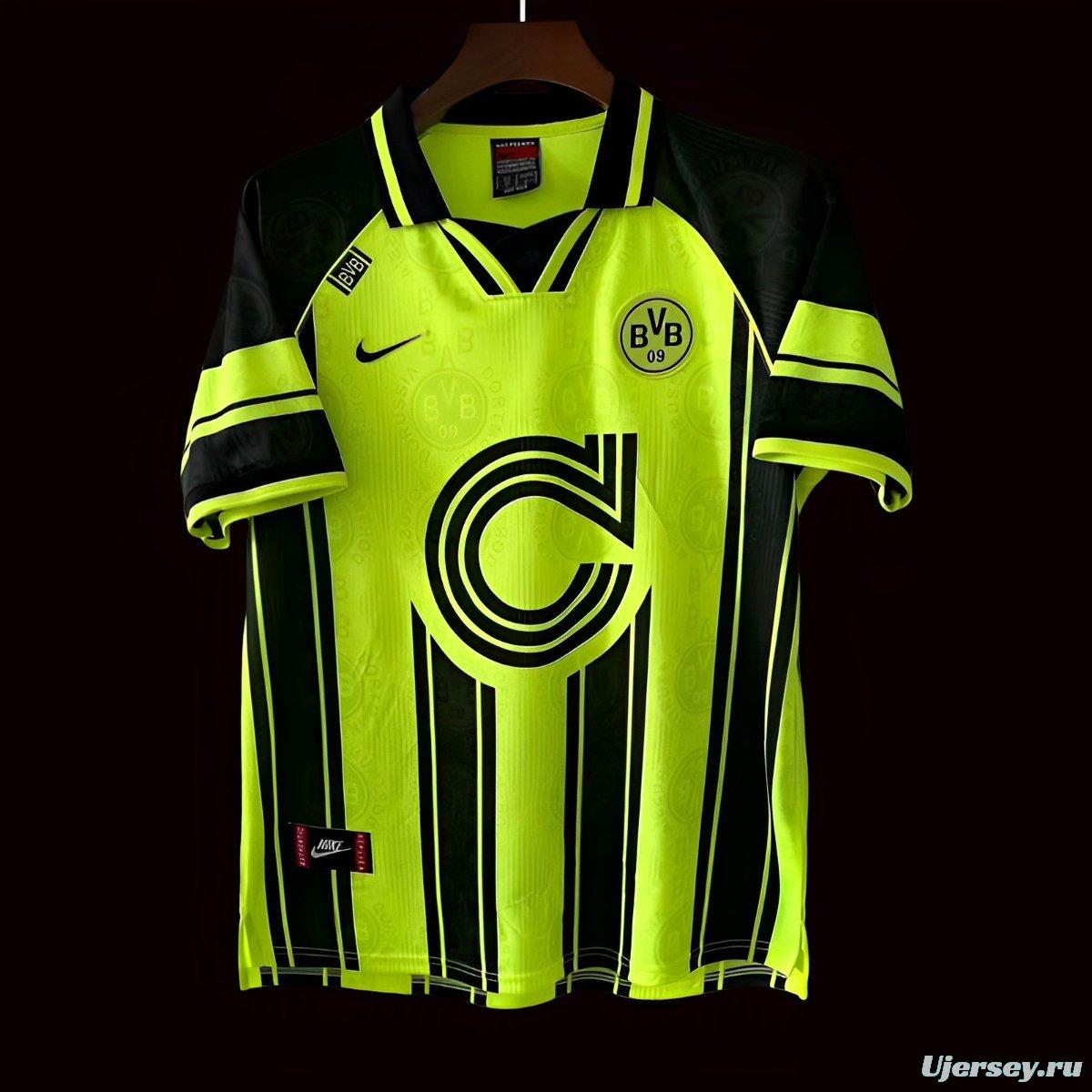 Retro 96/97 Borussia Dortmund CL Home Jersey