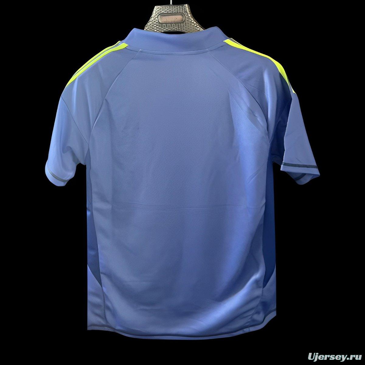 24/25 Manchester United Blue Goalkeeper Jersey