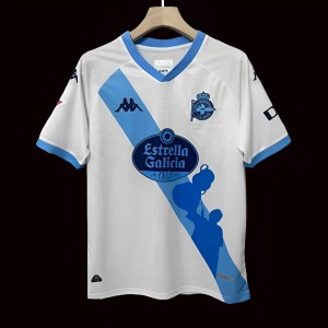 24/25 Deportivo De La Coruna Away White Jersey