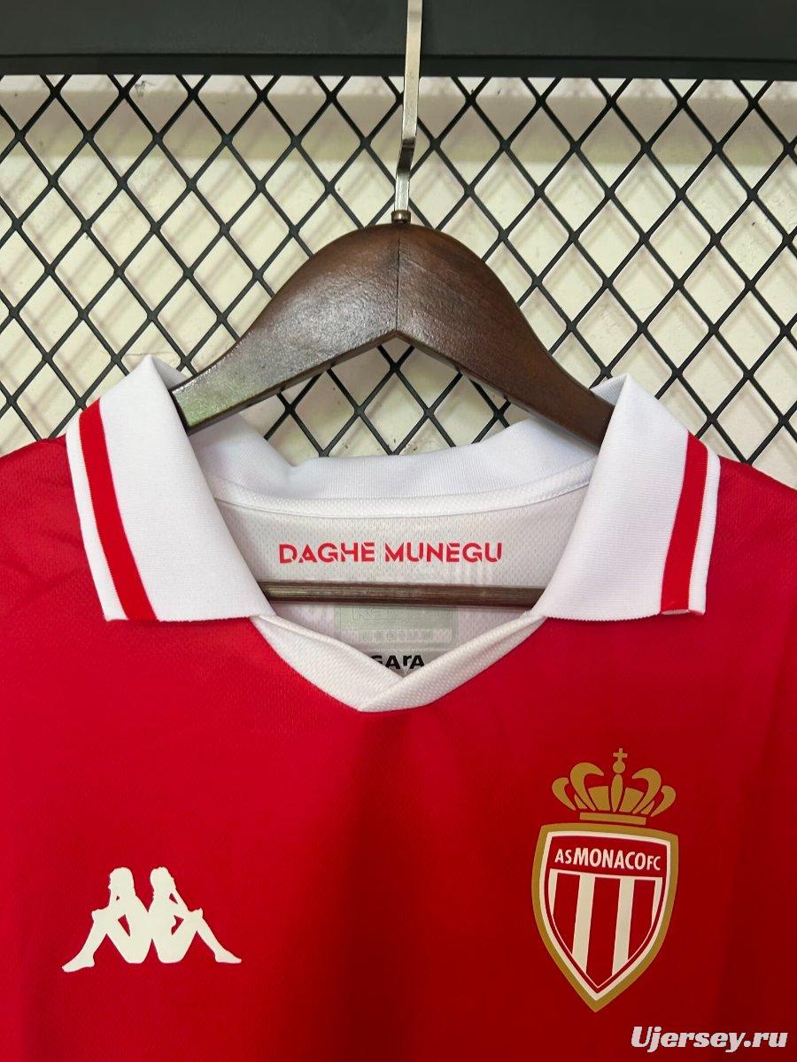 24/25 AS Monaco Home Jersey