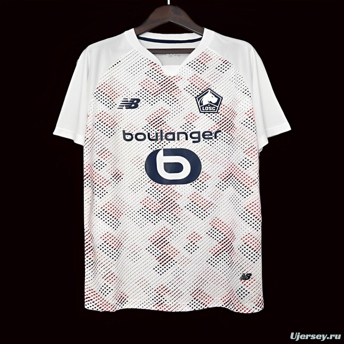 24/25 Lille OSC Away White Jersey