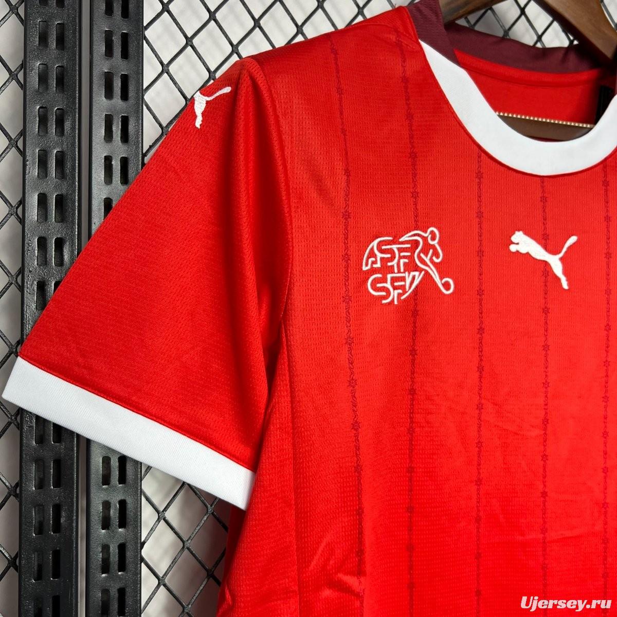 2024 Switzerland Home Jersey