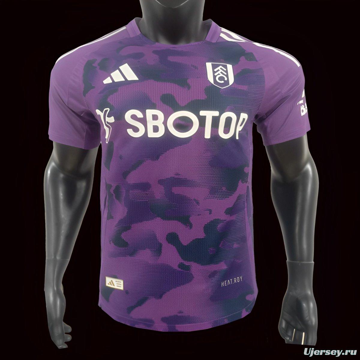 Player Version 24/25 Fulham Third Purple Jersey