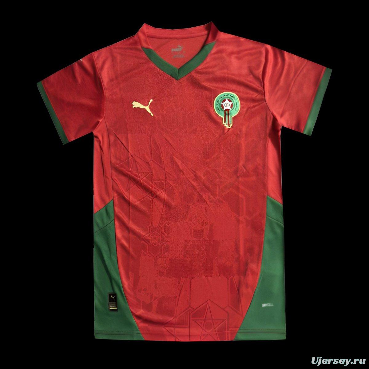 2024 Morocco Home Jersey