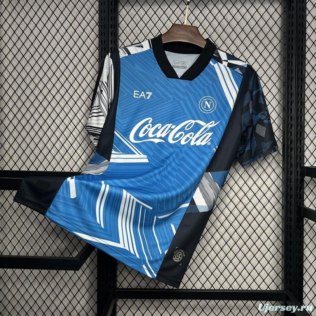 24/25 Napoli Blue Pre-Match Special Jersey