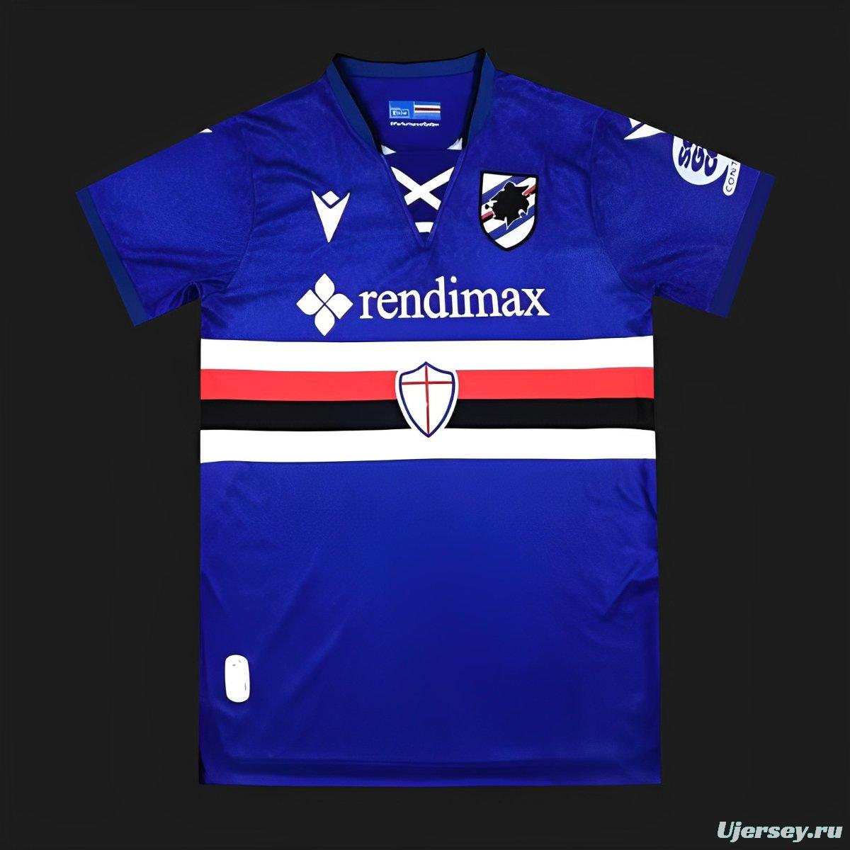 24/25 Sampdoria Home Jersey