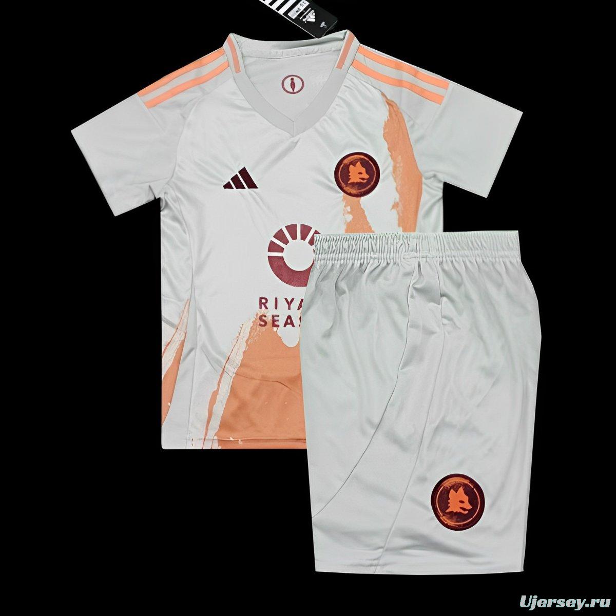 24/25 Kids AS Roma Away Jersey