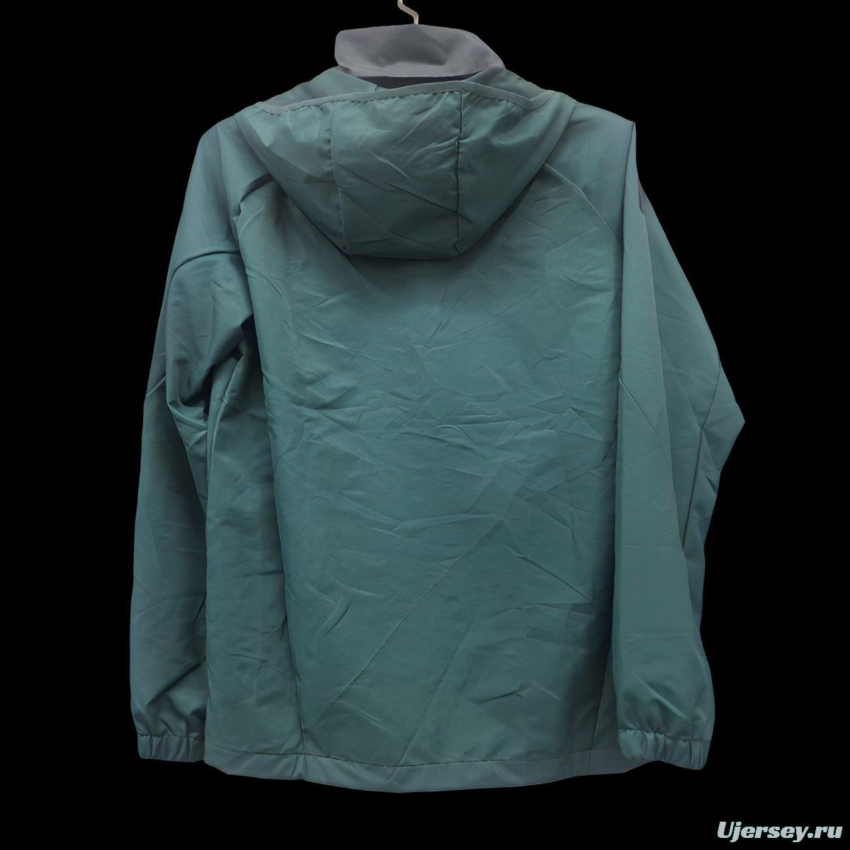 24/25 Manchester United Green Windbreaker